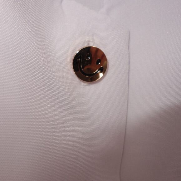 NEW Nora Cora 2XL White Dragonfly Casual Long Sleeve Button Up Shirt Women's XXL - Picture 3 of 8